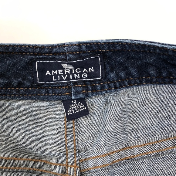 Women's American Living Capri Jeans Size 12 - Picture 4 of 7